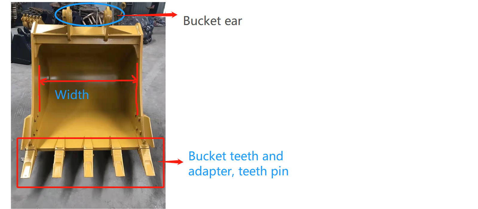 excavator bucket ковш экскаватора