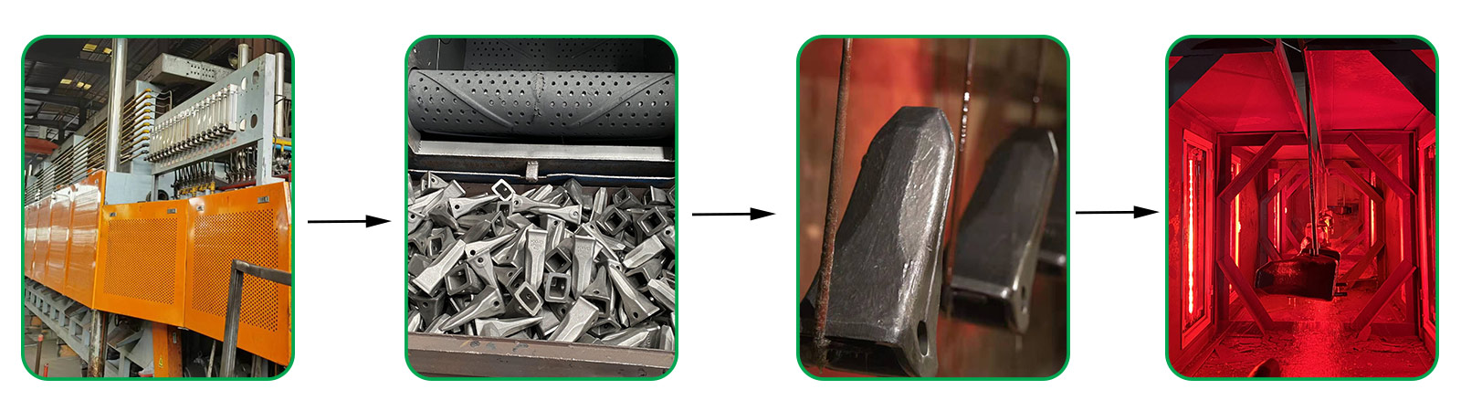 hensley excavator bucket teeth dents de godet d'excavatrice hensley