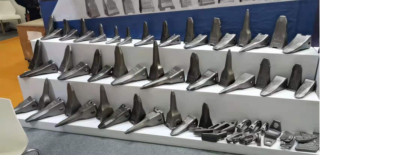 dientes de cubo forjados